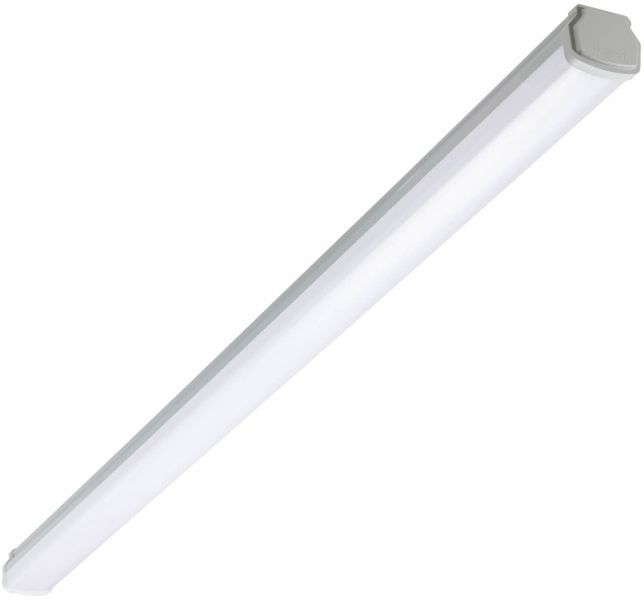 PHILIPS LED-Leuchte, 46 W, L1500 mm, 5600 lm, 6500 K, symmetrisch, Opal, IP66, IK08