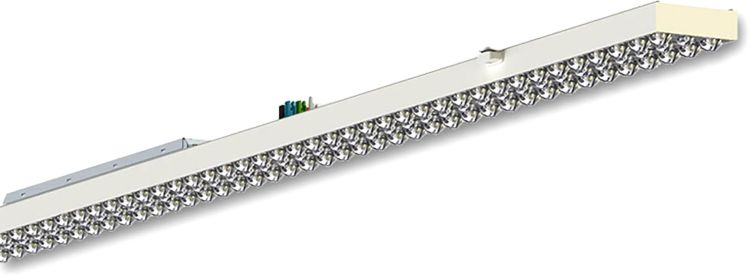 ISOLED FastFix LED Linearsystem S Modul 1,5m 25-75W, 4000K, 25° rechts, DALI dimmbar