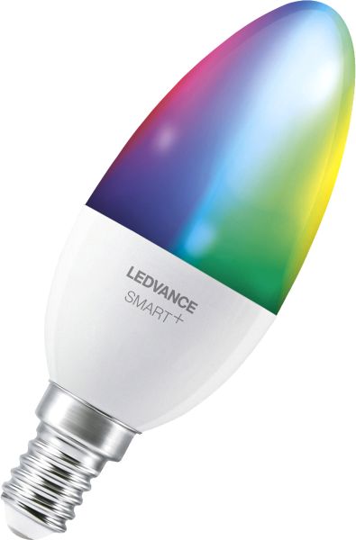 LEDVANCE SMART+ WiFi Kerze Mehrfarbig 230V RGBW FR E14 EINZELPACK