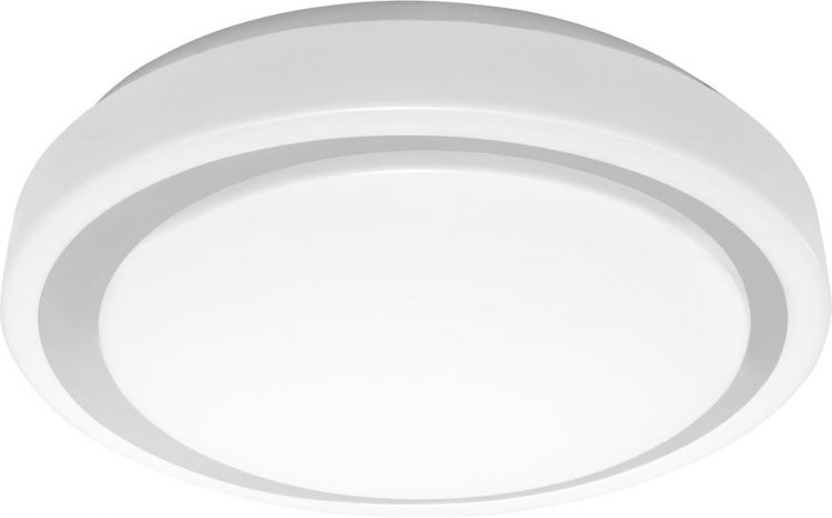LEDVANCE Wifi SMART+ Orbis Moon LED Deckenleuchte Tunable Weiß 38cm 24W / 3000-6500K Grau