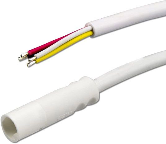 ISOLED Mini-Plug RGB Anschlussfassung female, 1m, 4-polig, IP42, weiß, max. 48V
