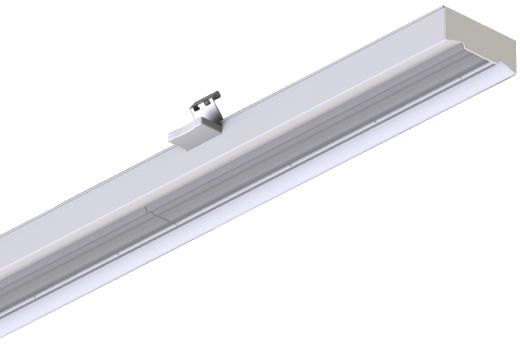 ISOLED FastFix LED Linearsystem R Modul 1,5m 25-75W, 4000K, 60°, 1-10V dimmbar