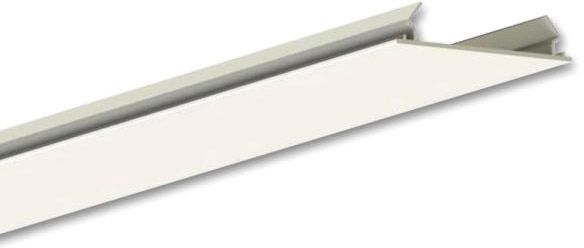 ISOLED FastFix LED Linearsystem S Blindabdeckung für Balkenaufnahme, 1.5m