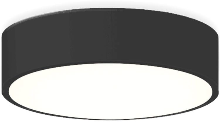 ISOLED LED Deckenleuchte, DN400, schwarz, 25W, ColorSwitch 3000|3500|4000K, dimmbar