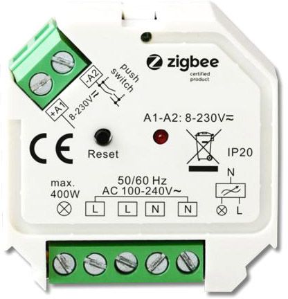 ISOLED ZigBee 3.0/Push Universal Triac-Dimmer 230V, 200VA