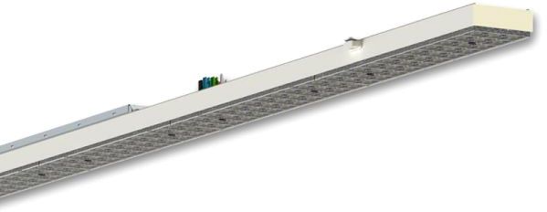 ISOLED FastFix LED Linearsystem IP54 Modul 1,5m 25-75W, 5000K, 60°, 1-10V dimmbar