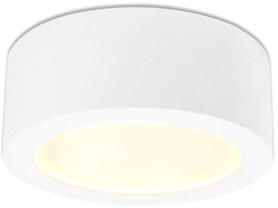 ISOLED LED Aufbauleuchte LUNA 18W, weiß, indirektes Licht, warmweiß, dimmbar