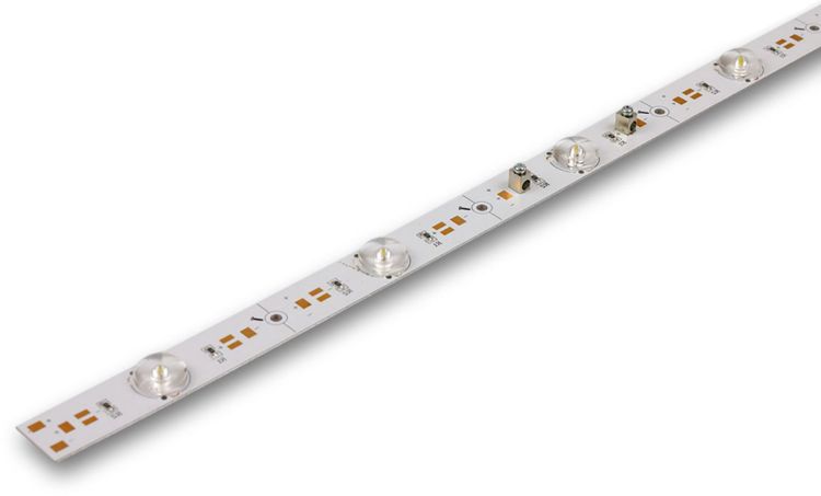 ISOLED LED Platine Backlight 840, 1175mm, 180° Linse, 24V, 16W, IP20, neutralweiß