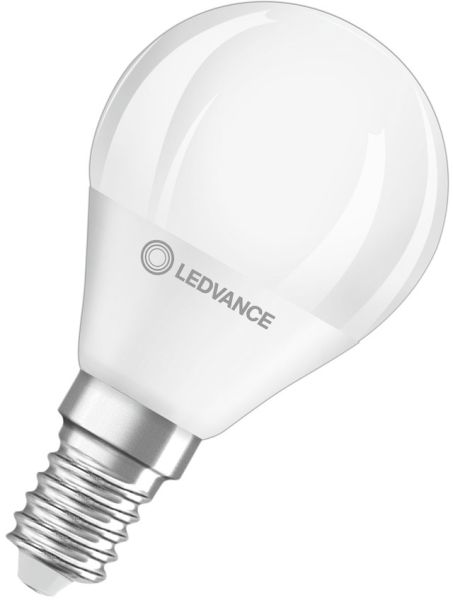 LEDVANCE LED CLASSIC P DIM P 4.9W 827 mattiert E14