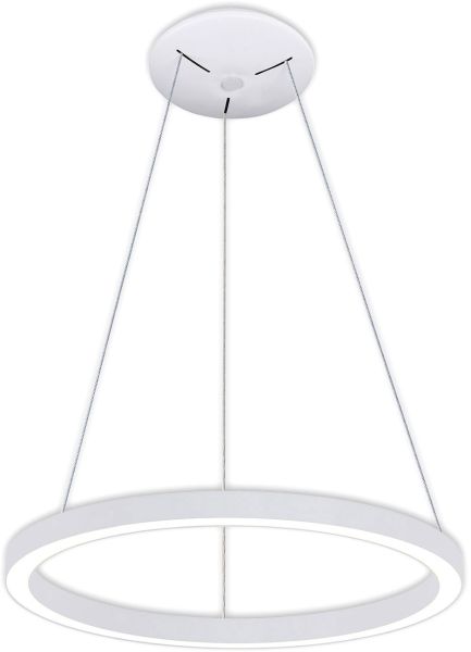ISOLED LED Hängeleuchte Circle 580 weiß, 48W, rund, ColorSwitch 3000|3500|4000K, dimmbar