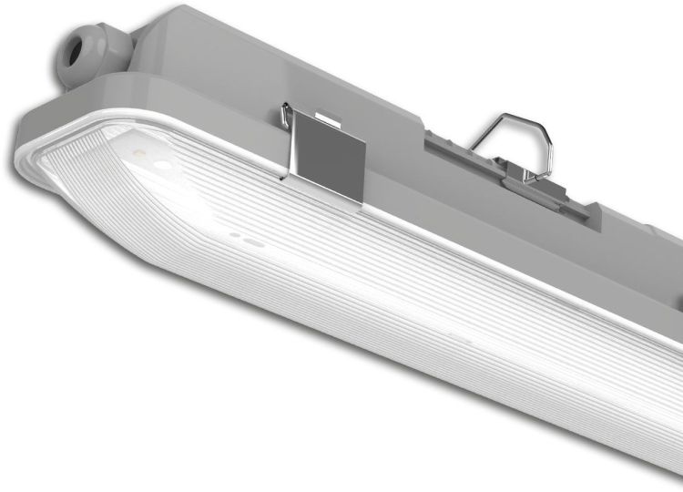 ISOLED LED Wannenleuchte SL 150cm, IP66, PowerSwitch 36-57W, 140lm/W, 4000K