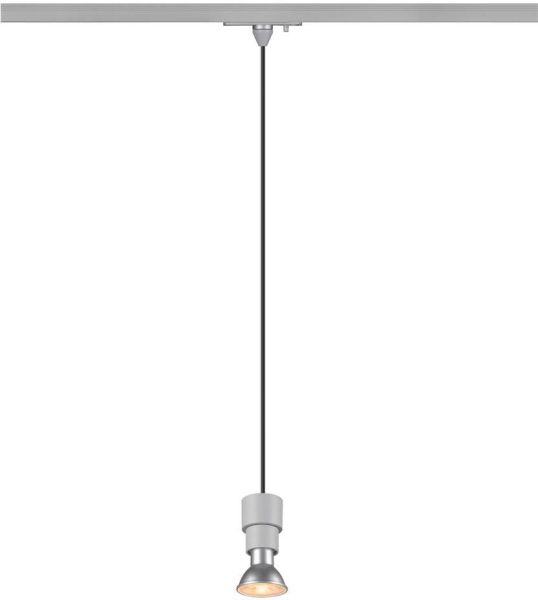 SLV PURI 2.0 Basic, 1~ Pendelleuchte, GU10, Pendellänge 200cm, 1x max. 6W, grau