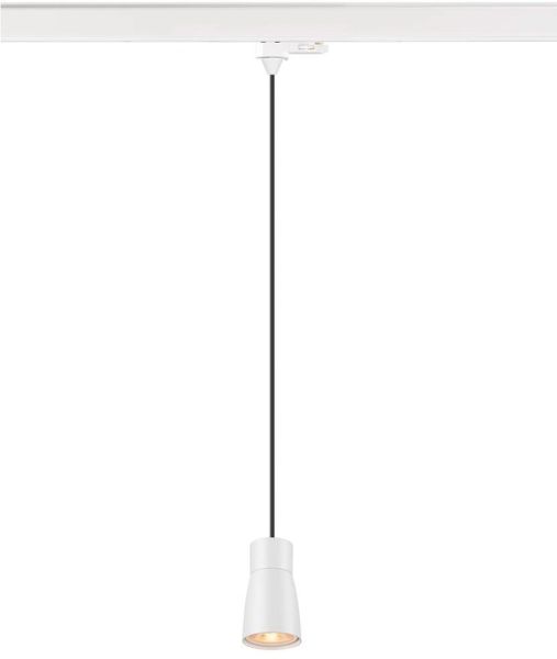 SLV PURI 2.0 Dome, 3~ Pendelleuchte, GU10, Pendellänge 200cm, 1x max. 6W, weiß