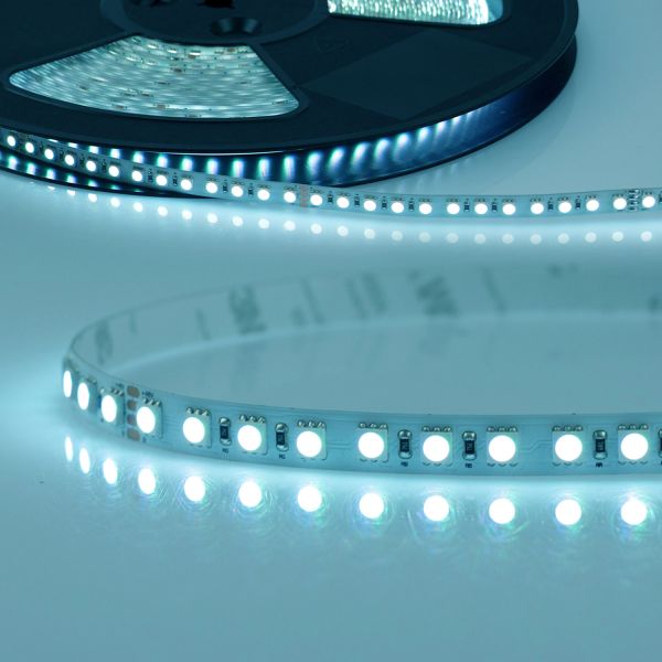 ISOLED LED AQUA RGB 48V Flexband, 14,4W, IP68, 20m Rolle, 96 LED/m