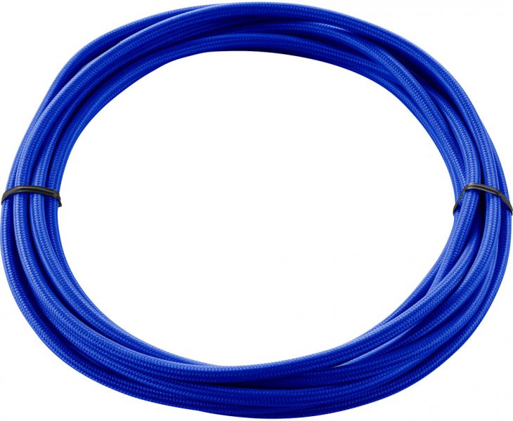SLV TEXTILKABEL 3-polig, 5 m, blau