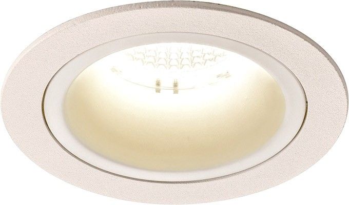 SLV NUMINOS® DL M, Indoor LED recessed ceiling light white/white 4000K 40° gimballed, rotating