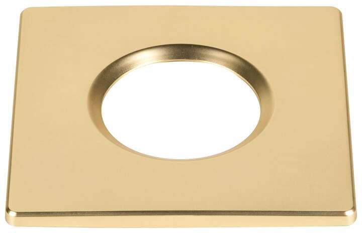 SLV UNIVERSAL DOWNLIGHT Abdeckung, für Downlight, IP65, eckig, gold matt