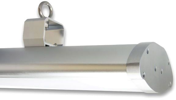 ISOLED LED Hallen-Linearleuchte, 120cm, 150W, neutralweiß, frosted, IP65, 1-10V dimmbar
