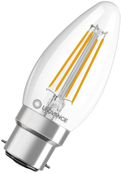 LEDVANCE LED CLASSIC B P 4W 827 FIL CL E27