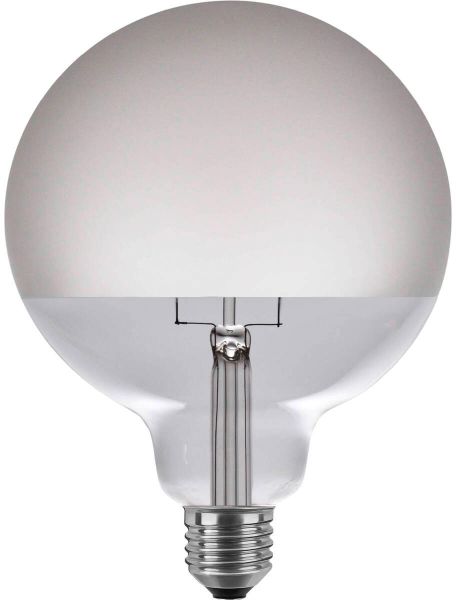 SLV LED Globe 125 Half Moon, LED-Leuchtmittel, E27, PHASE, 7W, 2700K