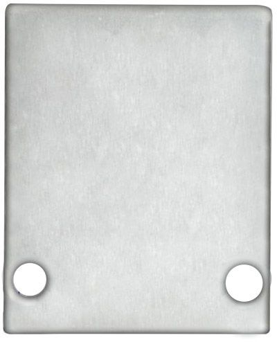 ISOLED Endkappe EC89 Aluminium eloxiert für Profil HIDE SINGLE inkl. Schrauben