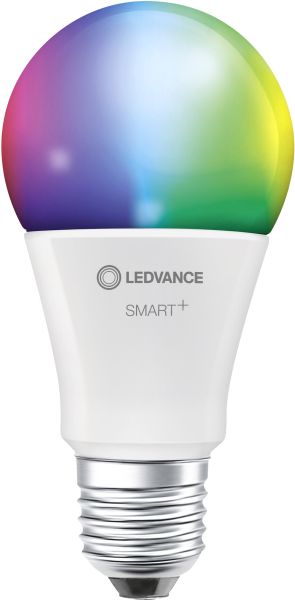 LEDVANCE SMART+ WiFi Classic Mehrfarbig 230V RGBW FR E27 DUAL PACK