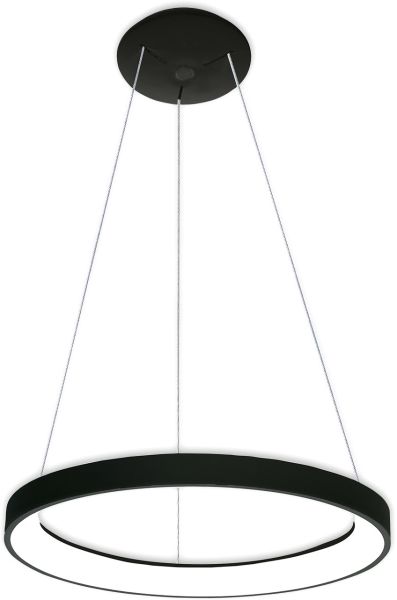 ISOLED LED Hängeleuchte Orbit 480, schwarz, 38W, rund, ColorSwitch 3000|3500|4000K, dimmbar