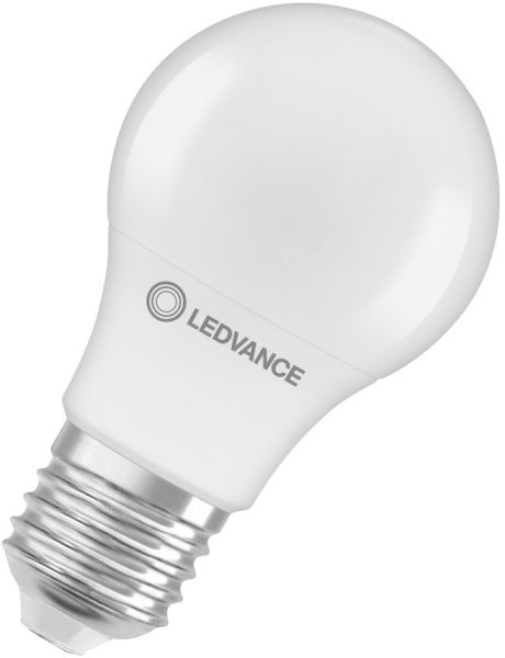 LEDVANCE LED CLASSIC A V 4.9W 827 mattiert E27