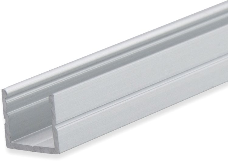 ISOLED LED Aufbauprofil SURF8 Aluminium eloxiert, 300cm