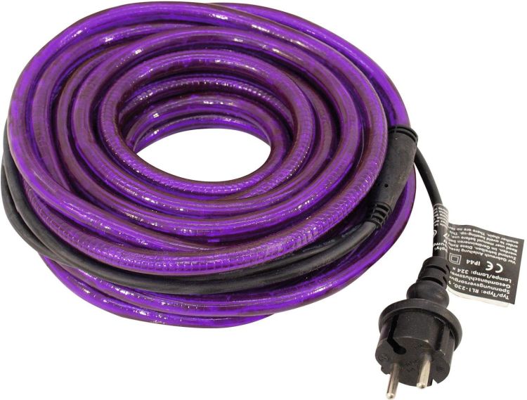 EUROLITE RUBBERLIGHT RL1-230V violett/pink 9m