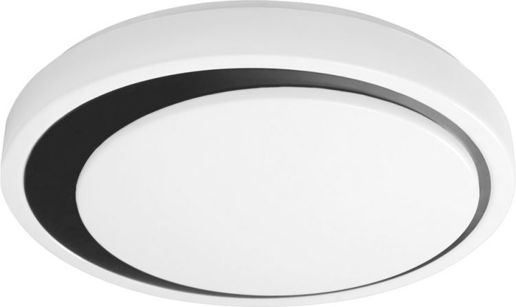 LEDVANCE Wifi SMART+ Orbis Moon LED Deckenleuchte Tunable Weiß 48cm 32W / 3000-6500K Schwarz