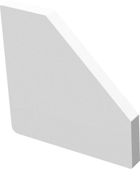 SLV GRAZIA 10 EDGE, embout pour profil en saillie, blanc