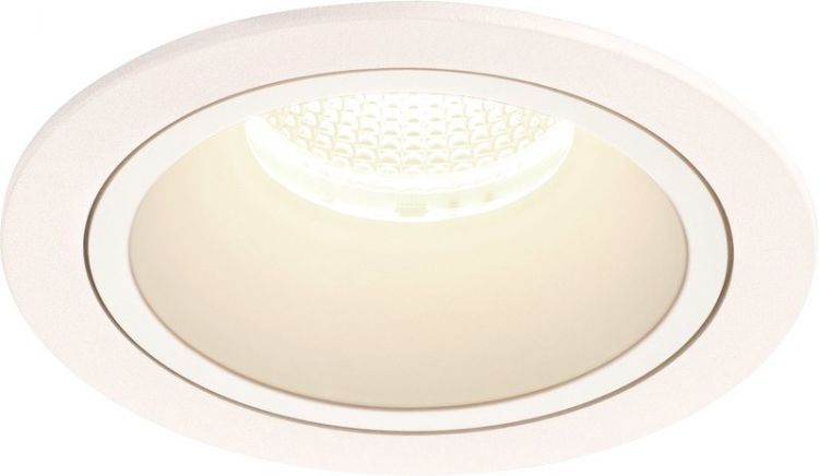 SLV NUMINOS® DL L, Indoor LED recessed ceiling light white/white 4000K 40°