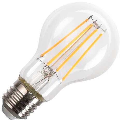 SLV LED A60, LED-Leuchtmittel, clear, E27, 4W, 2700K