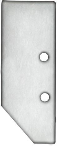 ISOLED Endkappe EC92 Aluminium eloxiert für Profil HIDE ASYNC inkl. Schrauben