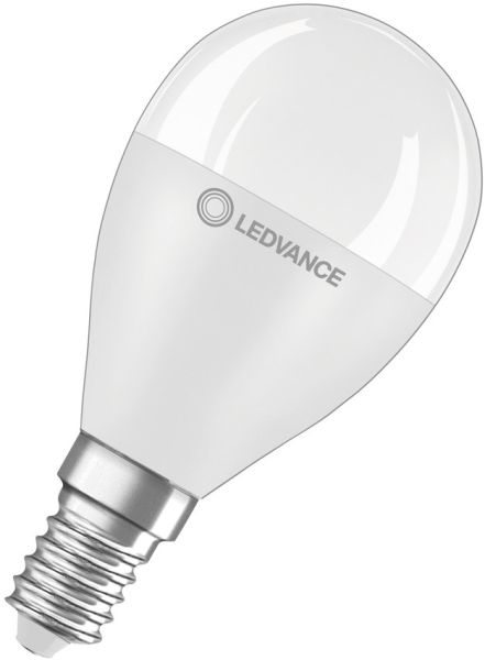 LEDVANCE LED CLASSIC P V 7.5W 827 mattiert E14