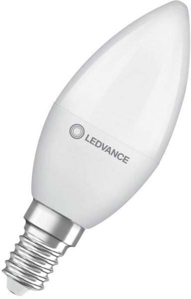 LEDVANCE LED CLASSIC B V 4.9W 840 mattiert E14