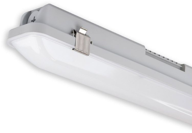 ISOLED LED Wannenleuchte SL 150cm, IP66, mit HF-Sensor, PowerSwitch 36-57W, 140lm/W, 4000K