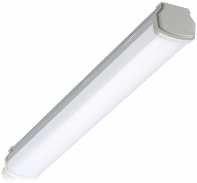 PHILIPS LED-Leuchte,15 W, L600 mm, 1800 lm, 4000 K, symmetrisch, Opal, IP66, IK08