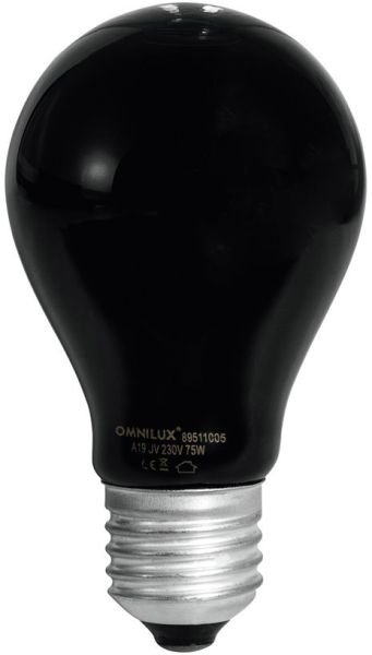 OMNILUX A19 230V/75W E-27 UV