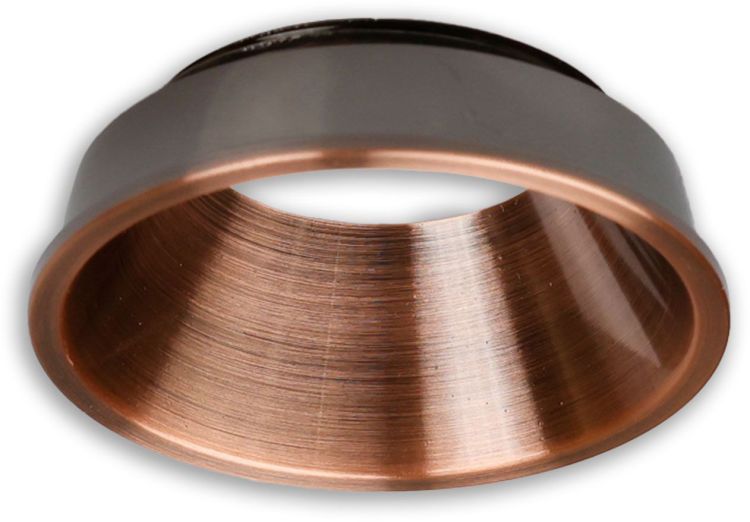 ISOLED Cover für LED Spot und LED Modul SYS-GU10, rosegold, rückversetzt, UGR