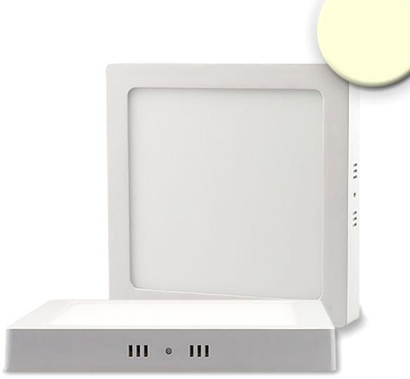 ISOLED LED Deckenleuchte weiß, 24W, quadratisch, 300x300mm, warmweiß, dimmbar