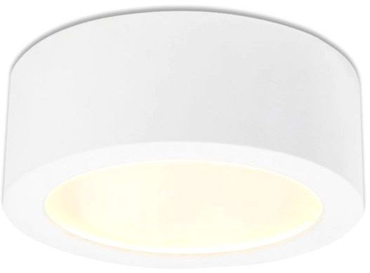 ISOLED LED Aufbauleuchte LUNA 12W, weiß, indirektes Licht, warmweiß, dimmbar