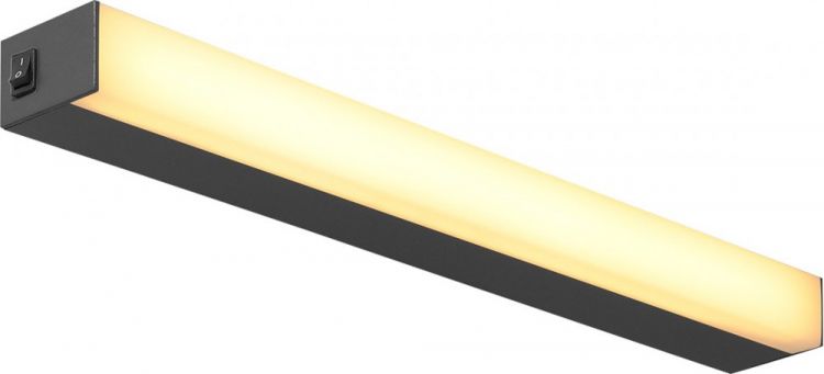SLV SIGHT LED, Wand- & Deckenleuchte, mit Schalter, 600mm, schwarz