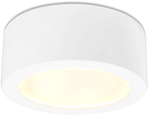 ISOLED LED Aufbauleuchte LUNA 8W, weiß, indirektes Licht, warmweiß