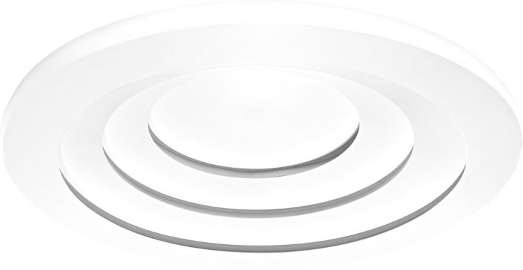 LEDVANCE Wifi SMART+ Orbis Spiral LED Deckenleuchte Tunable Weiß 50cm 32W / 3000-6500K Grau