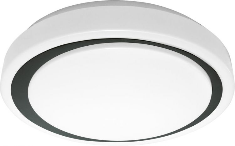 LEDVANCE Wifi SMART+ Orbis Moon LED Deckenleuchte Tunable Weiß 38cm 24W / 3000-6500K Schwarz