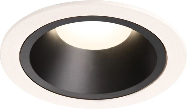 SLV NUMINOS® DL L, Indoor LED recessed ceiling light white/black 4000K 55°