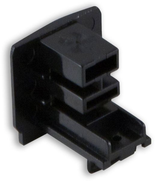 ISOLED 3-Phasen DALI Endkappe für Aufbauschiene, schwarz, 1 Stück