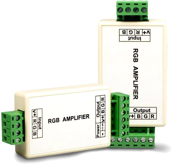 ISOLED Mini RGB (PWM) Verstärker, 3 Kanal, 12-24V DC, 3x4A